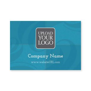 Square Waves Sticker 2x3 Rectangle Horizontal - Venice Blue