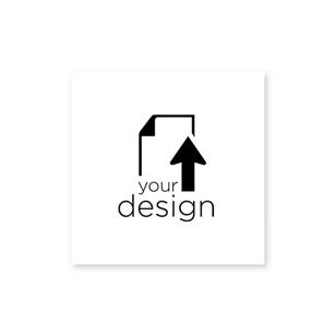 Your Design Sticker 2x2 Square - White