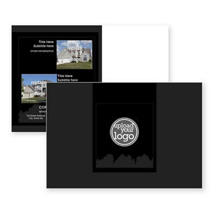 Home Made Simple Postcard 4x6 Rectangle Horizontal - Black