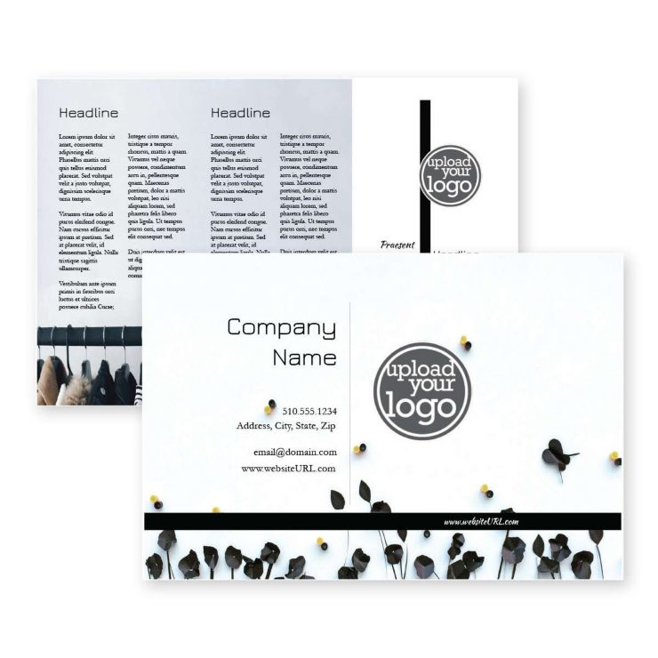 Sleek Boutique Postcard 4x6 Rectangle Horizontal