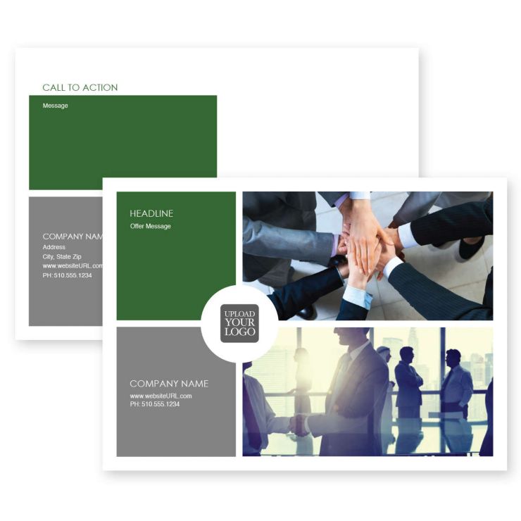 Teamwork Postcard 5x7 Rectangle Horizontal