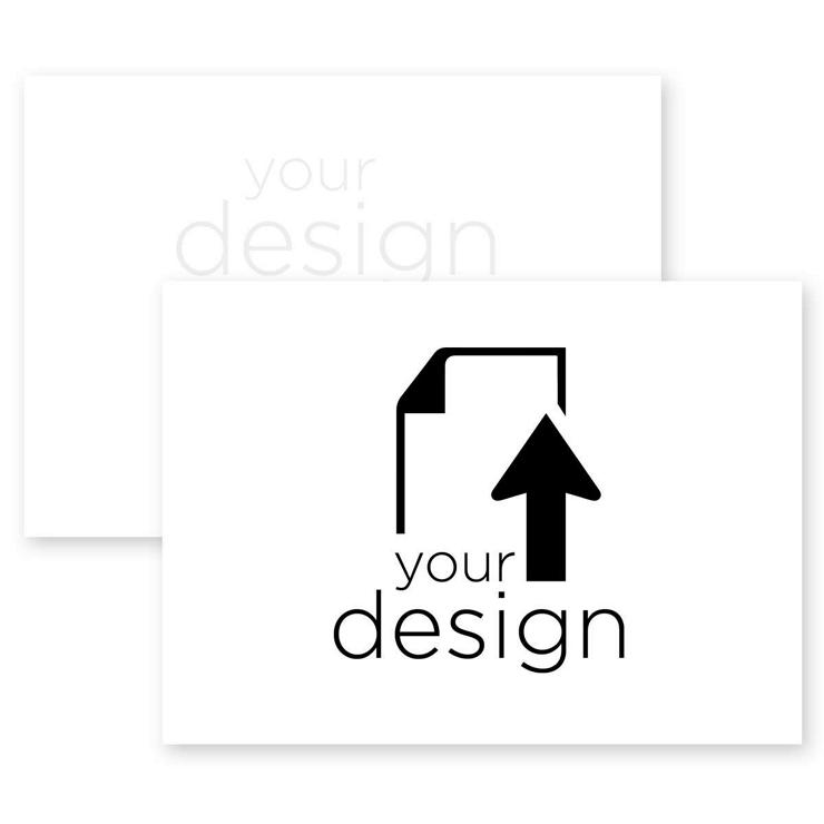 Your Design Postcard 5x7 Rectangle Horizontal - White