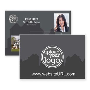 You're Home Postcard 4x6 Rectangle Horizontal - Black