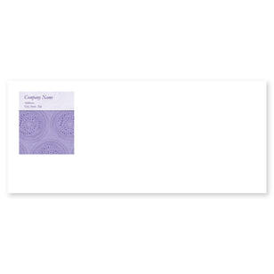Mark the Spots Envelope No. 10 - Smoke Purple