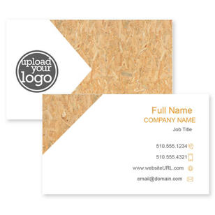 OSB Business Card 2x3-1/2 Rectangle - White
