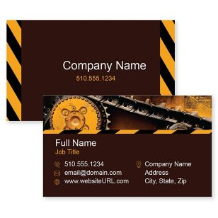 Longhaul Business Card 2x3-1/2 Rectangle - Heath Red