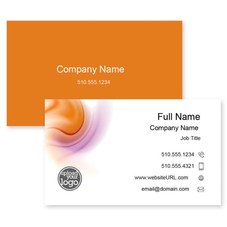 Digital light Business Card 2x3-1/2 Rectangle