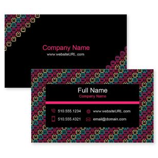 8-bit Wonder Business Card 2x3-1/2 Rectangle - Strawberry Red