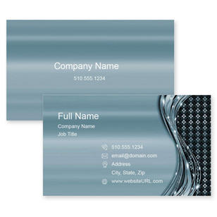 Diamond Business Card 2x3-1/2 Rectangle - Charcoal