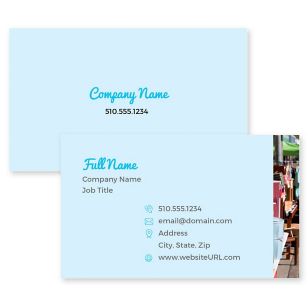 Variety Vendor Business Card 2x3-1/2 Rectangle - Catskill White