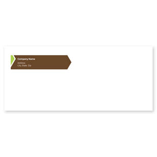 Honeycomb Pattern Envelope No. 10 - Kiwi Green