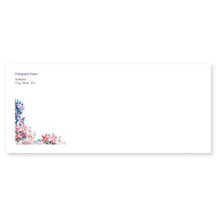 Pretty Posies Envelope No. 10 - Apricot