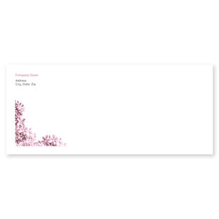Pretty Posies Envelope No. 10 - Hibiscus