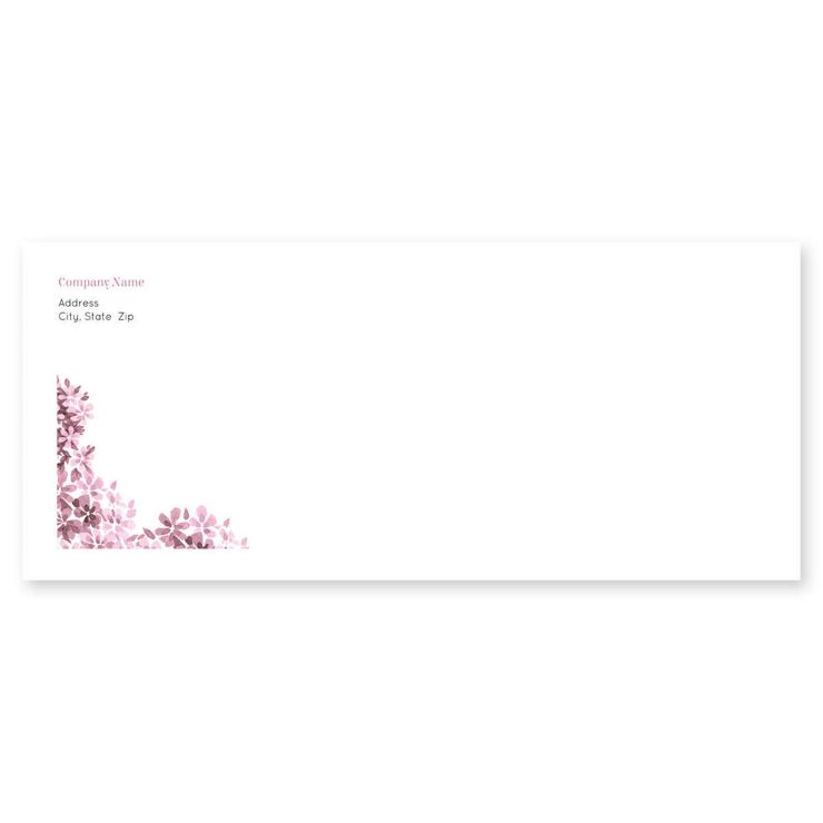 Pretty Posies Envelope No. 10 - Hibiscus