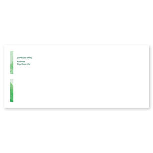 Abstract Blends Envelope No. 10 - Kiwi Green
