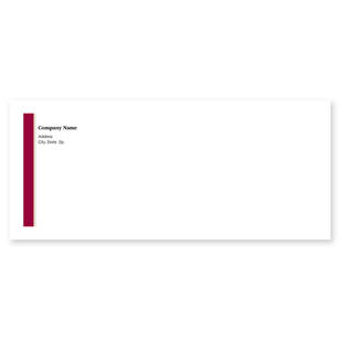 The Sidebar Envelope No. 10 - Paprika Red