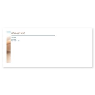 Material Flair Envelope No. 10 - Blue, Sky