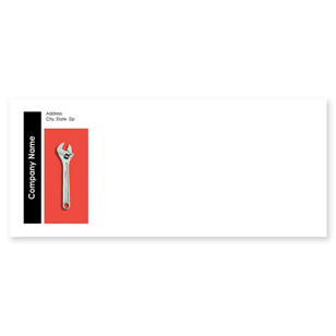 Rugged Wrench Envelope No. 10 - Red