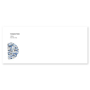 Tools of the Trade Envelope No. 10 - Venice Blue