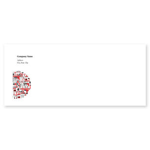 Tools of the Trade Envelope No. 10 - Red