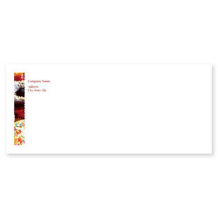 Pure Delish Envelope No. 10 - Merlot Red