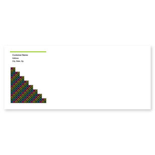 8-bit Wonder Envelope No. 10 - Kiwi Green