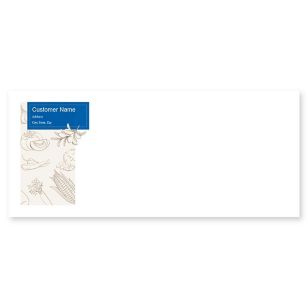 Food Ingredients Envelope No. 10 - Venice Blue