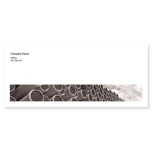 Sunny Pipes Envelope No. 10 - Smoke Purple