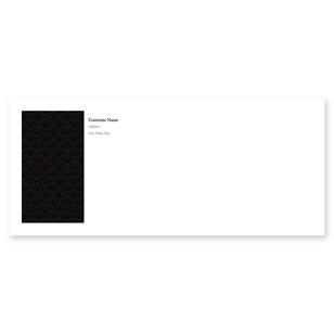 Vintage pattern Envelope No. 10 - Black
