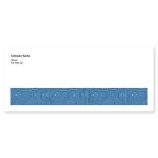 Circuit board Envelope No. 10 - Blue, Sky