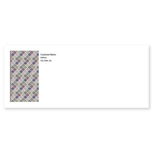 Arabesque tile Envelope No. 10 - Hibiscus
