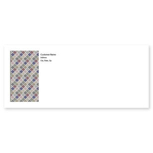 Arabesque tile Envelope No. 10 - Moss Green