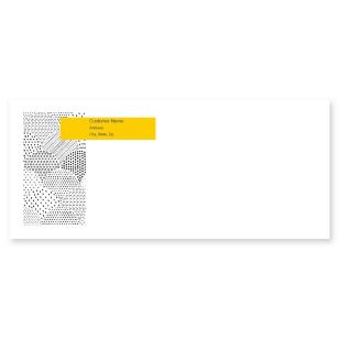 Dots in Dots Envelope No. 10 - Lemon Yellow