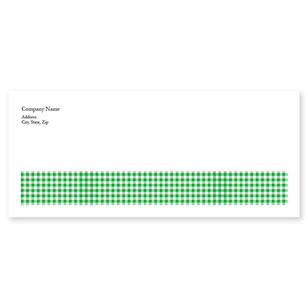 Checkerboard Envelope No. 10 - Jewel