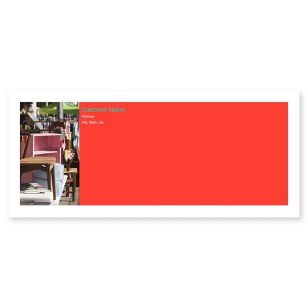 Variety Vendor Envelope No. 10 - Pomegranate Red