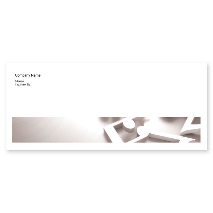 Blue Bravo Envelope No. 10 - Iron