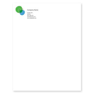 Healthy Heart Letterhead 8-1/2x11 - Moss Green