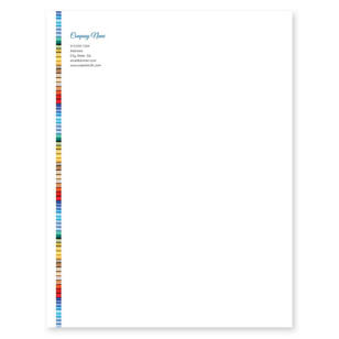 The Lineup Letterhead 8-1/2x11 - Portica Yellow