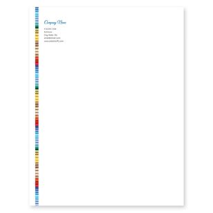 The Lineup Letterhead 8-1/2x11 - Portica Yellow