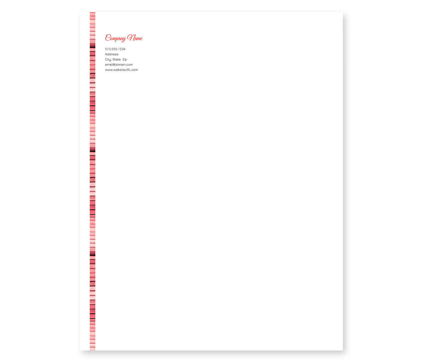 The Lineup Letterhead 8-1/2x11