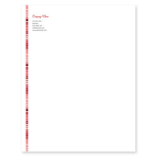 The Lineup Letterhead 8-1/2x11 - Apricot