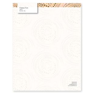 Mark the Spots Letterhead 8-1/2x11 - Apricot