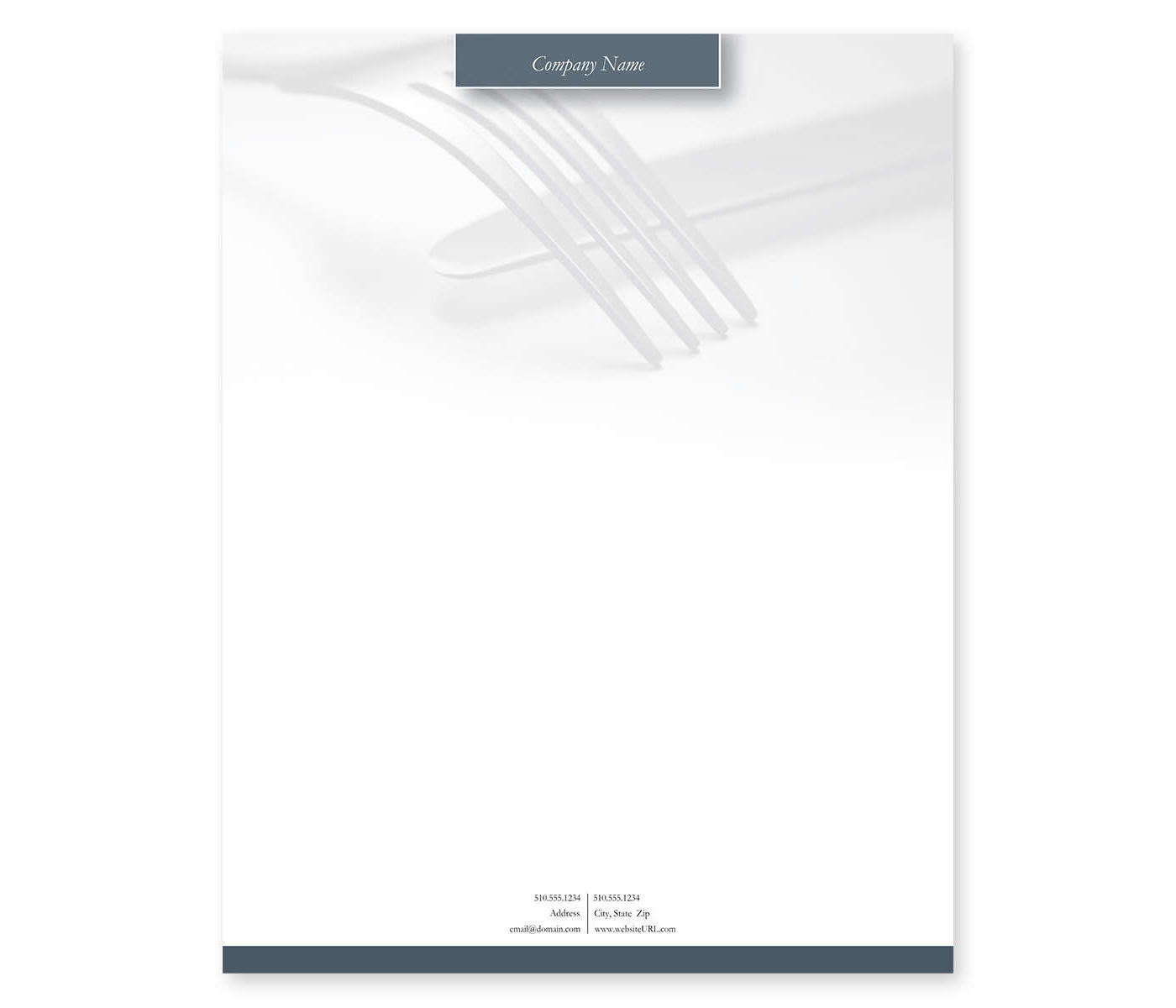 At Your Service Letterhead 8-1/2x11