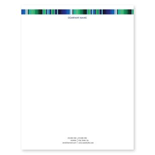 South of the Border Letterhead 8-1/2x11 - Blue