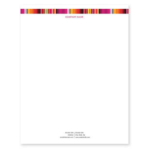 South of the Border Letterhead 8-1/2x11 - Hibiscus