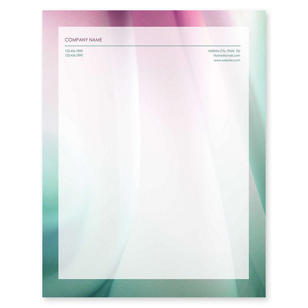Material Flair Letterhead 8-1/2x11 - Jewel