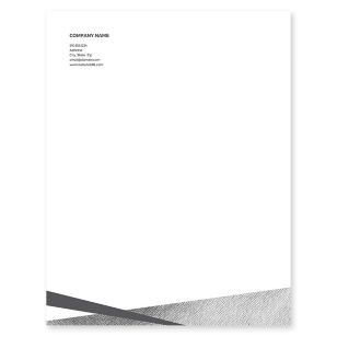 Dash of Pizazz Letterhead 8-1/2x11 - Charcoal