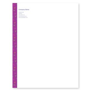 Soaring High Letterhead 8-1/2x11 - Affair Purple