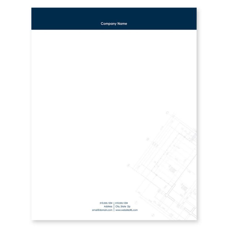 Project Plan Letterhead 8-1/2x11 - Venice Blue