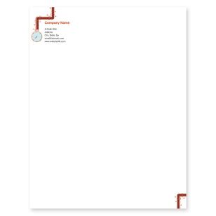 Pipe Dream Letterhead 8-1/2x11 - Merlot Red